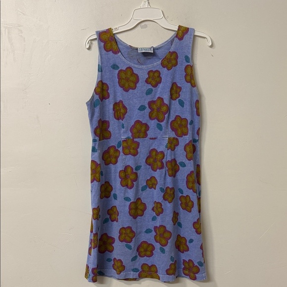 Fresh Produce Purple Floral Dress - Picture 1 of 3